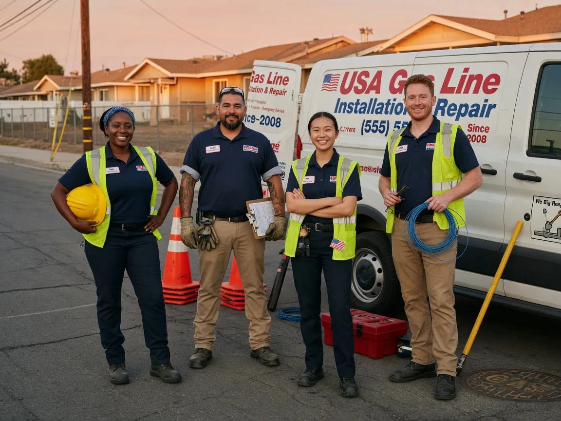 Gas Line Installation company in Cheyney, PA